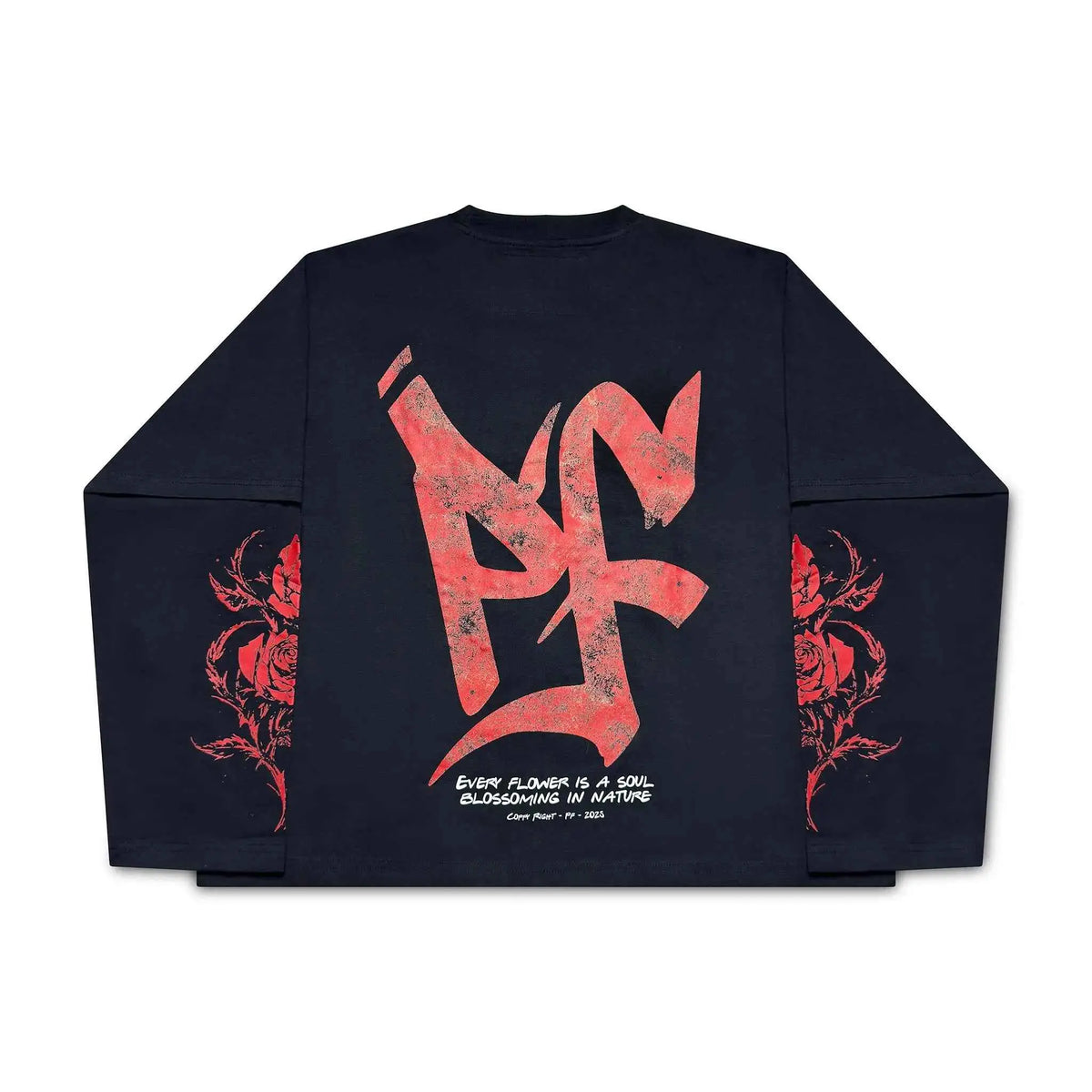 PF Rose Graphic Long Sleeve