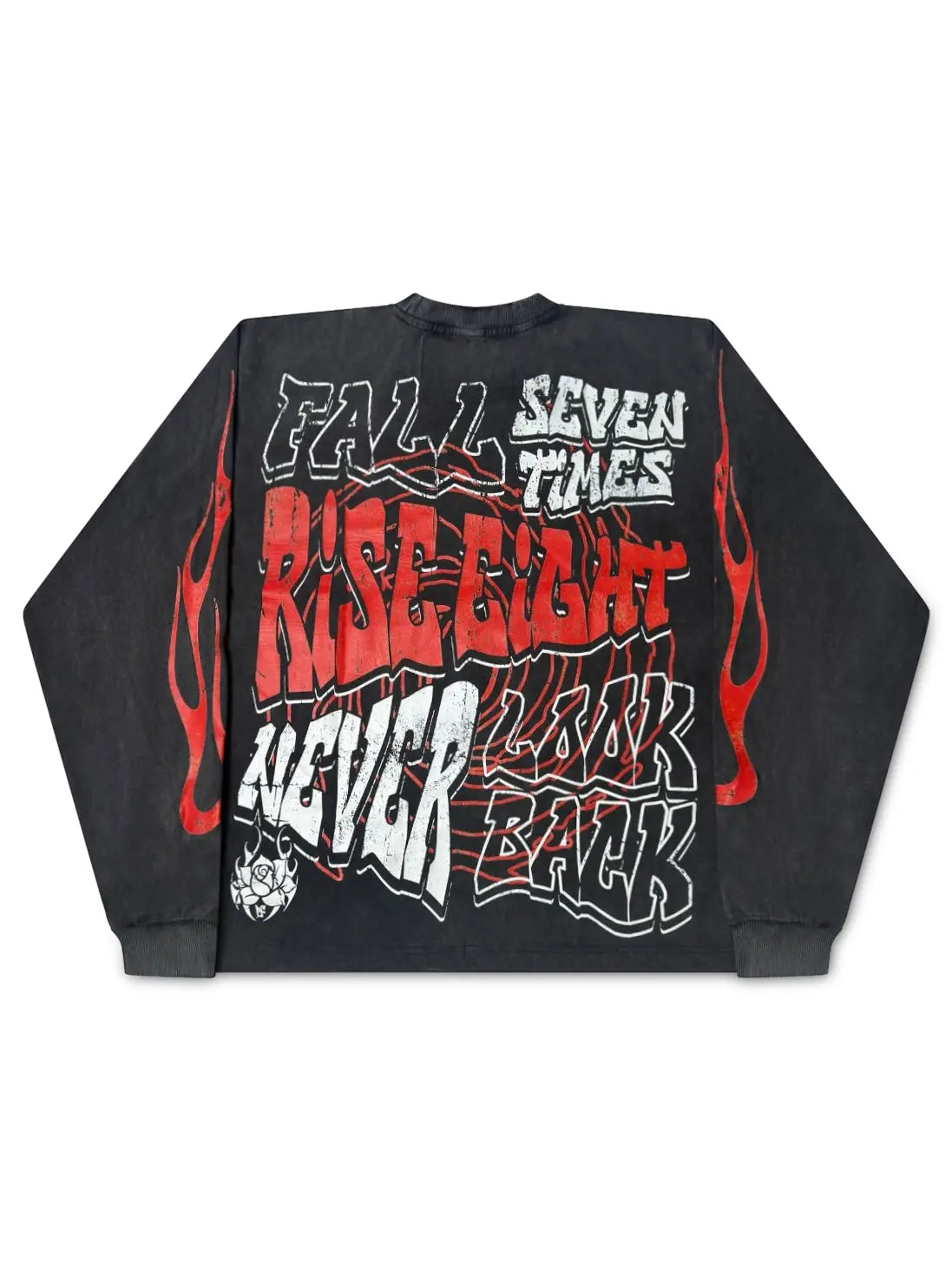 PF The Life Long Sleeve Shirt Pushin Flowers