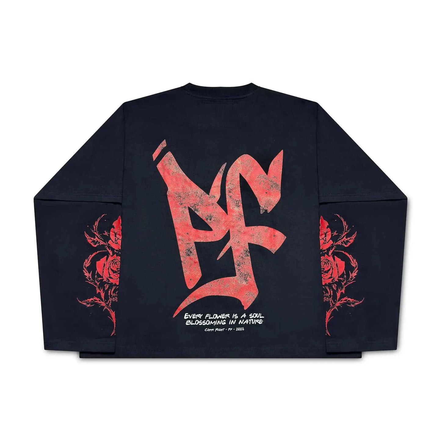 PF Rose Graphic Long Sleeve