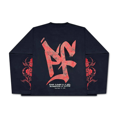 PF Rose Graphic Long Sleeve