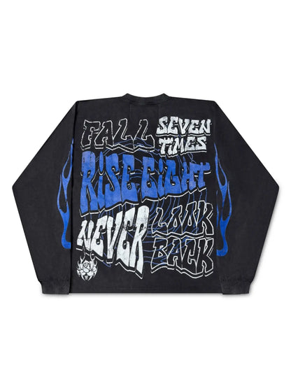 PF The Life Long Sleeve Shirt Pushin Flowers
