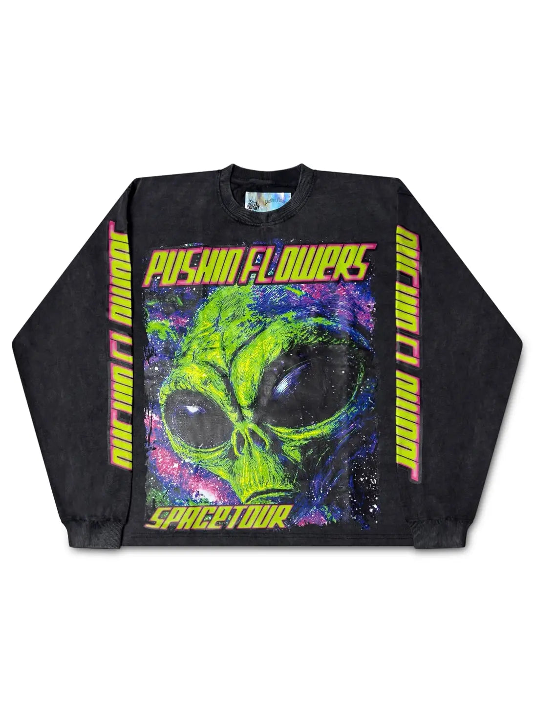 PF Spacetour Long Sleeve Shirt Pushin Flowers