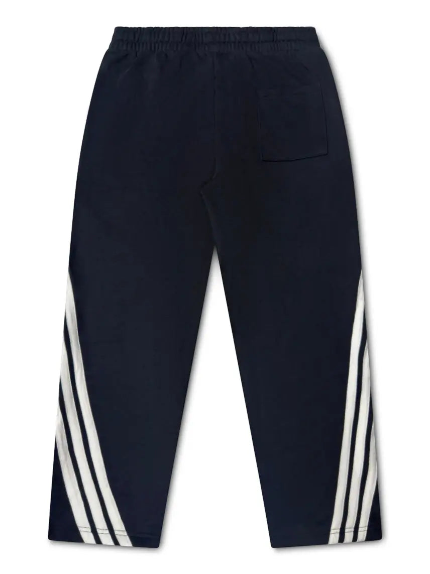 Pushin Flowers striped pants side stripe detail