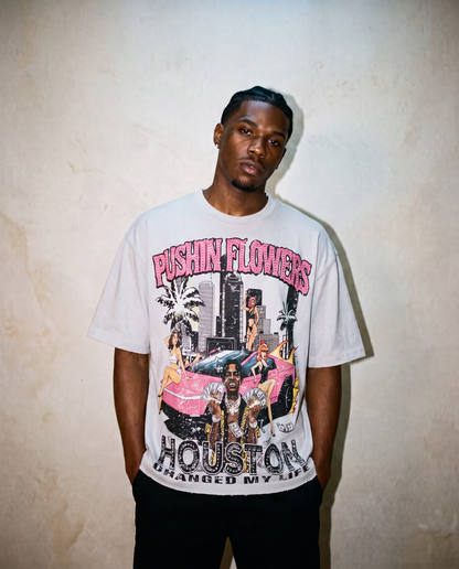 Pushin Flowers Houston Graphic T-Shirt – PF City Series