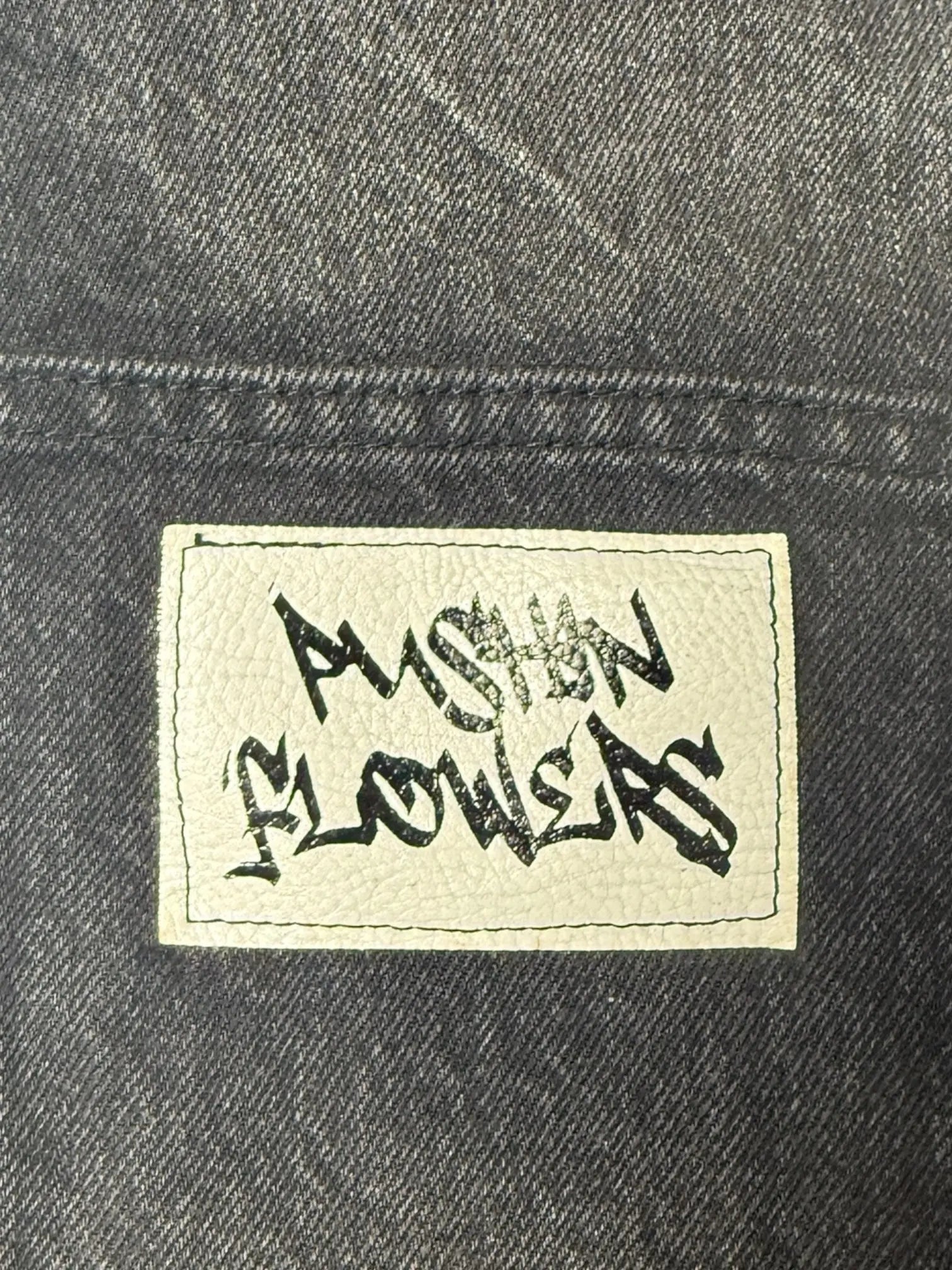 PF Rhinestone Patch Jeans Pushin Flowers