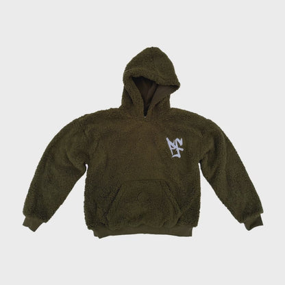 Pushin Flowers Eternal Bloom Sherpa Hoodie