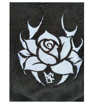 Pushing Flowers “Eternal Bloom” Sherpa Hoodie