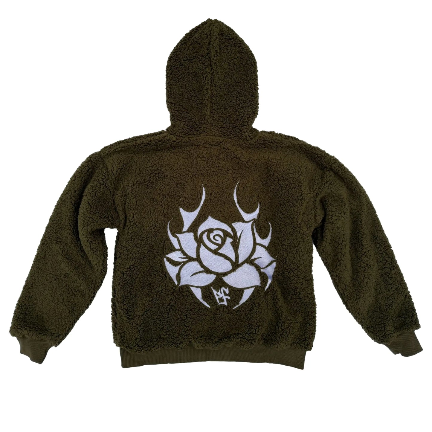 Pushing Flowers “Eternal Bloom” Sherpa Hoodie