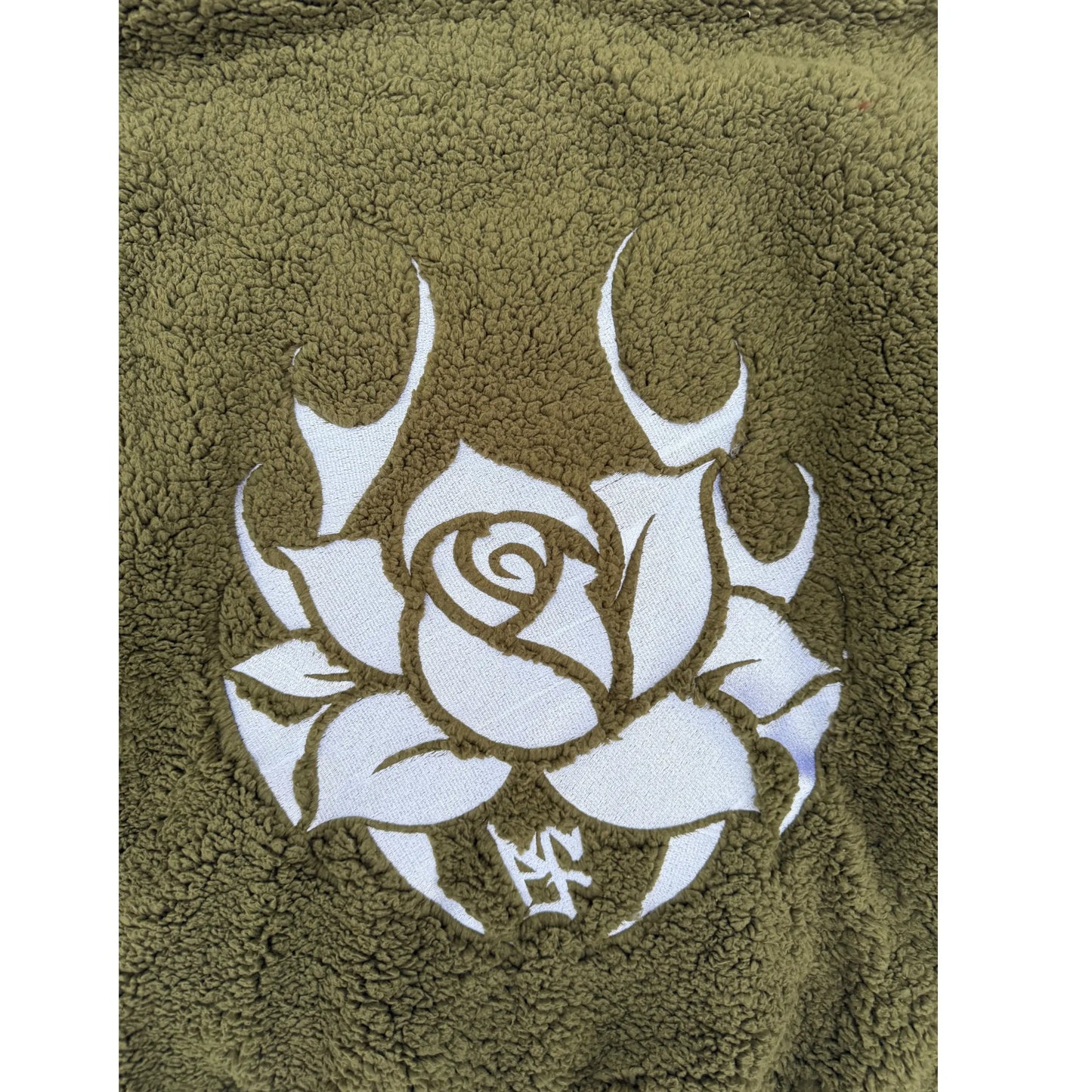 Pushing Flowers “Eternal Bloom” Sherpa Hoodie