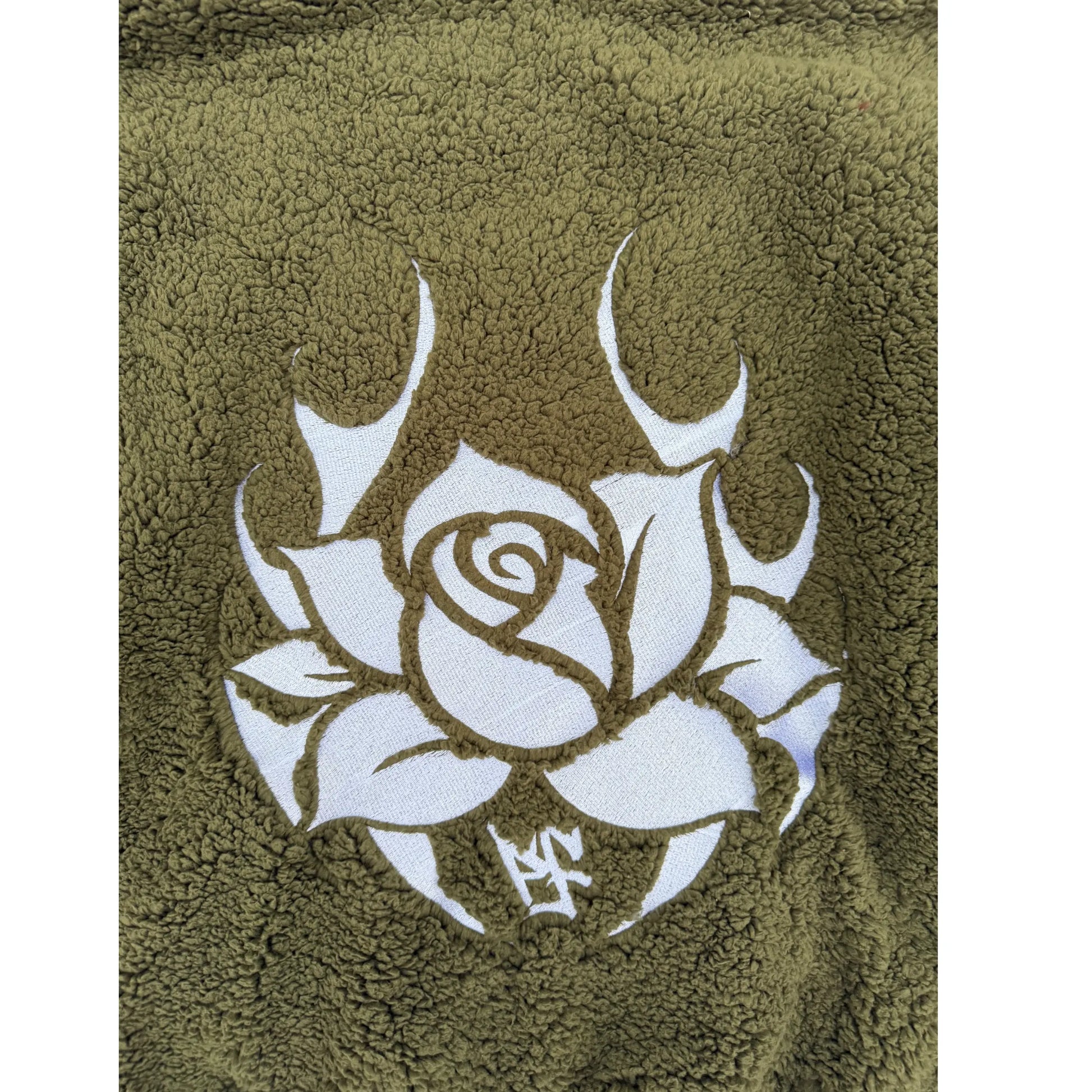 Pushing Flowers “Eternal Bloom” Sherpa Hoodie